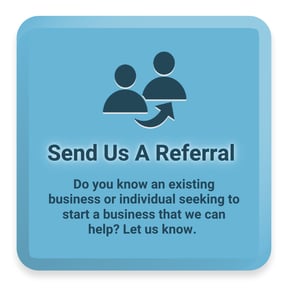Send Referral Landing Page Icon